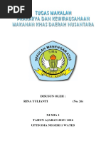 Download Makalah Makanan Khas Daerah Nusantara by Rina Yulianti SN373854457 doc pdf