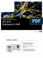 IED 670 Hardware & HMI: Capacitación Abb, Septiembre 2010