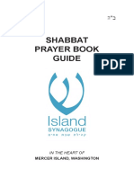 Shabbat Prayer Book Guide Final