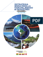 Estrategia Andina para La Gestión Del Riesgo de Desastres - EAGRD - Decisión 819