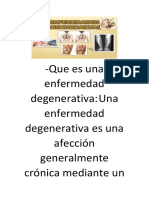 Enfermedades Degenerativas Trabajo Bsy