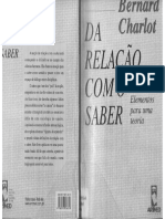 1 - Da Relação Com o Saber - Bernard Charlot