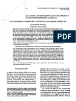 LA TÉCNICA DE REJILLA COMO INSTRUMENTO DE EVALUACIÓN Y FORMULACIÓN DE HIPÓTESIS CLÍNICAS