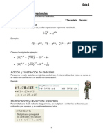 Ficha N°4 Números Irracionales