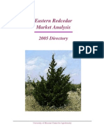 Eastern Redcedar Market Analysis: 2005 Directory