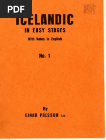 02 Icelandic in Easy Stages No. 1 PDF
