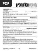 Download Production Weekly  Issue 1085  Thursday March 15 2018  184 Listings  40 Pages by Production Weekly SN373873401 doc pdf
