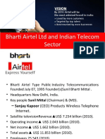 Bharti Airtel LTD and Indian Telecom Sector