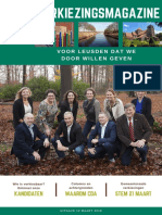 CDA Verkiezingsmagazine 2018