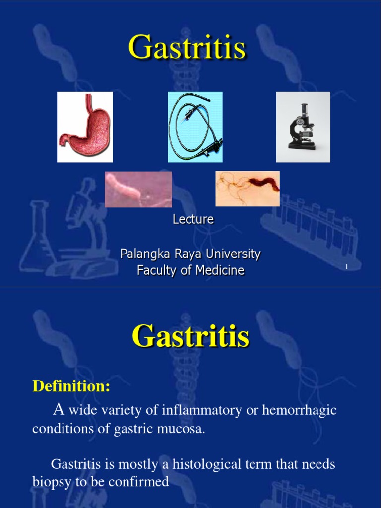 Gastritis Palangka Raya University Faculty Of Medicine Pdf