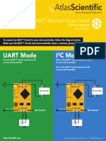 UART Mode I C Mode: EZO Dissolved Oxygen Circuit