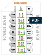 Personal Pronouns. Pronombres Personales