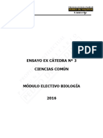 1788-Ensayo Ex Cátedra N°3 Biología 2016