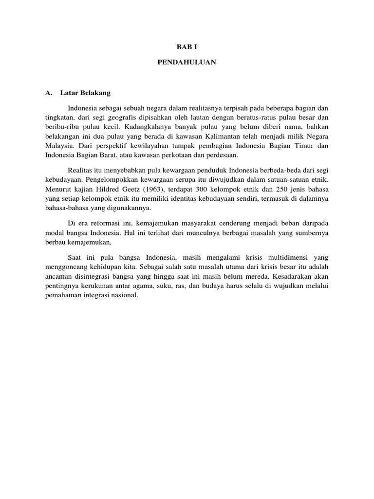 Kel 1 Pkn Makalah Integrasi Nasional