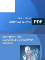 Evaluacion de Columna Cervical Kin321