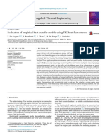 Evaluation of Empirical Heat Transfer Models Using 2017 Applied Thermal Eng