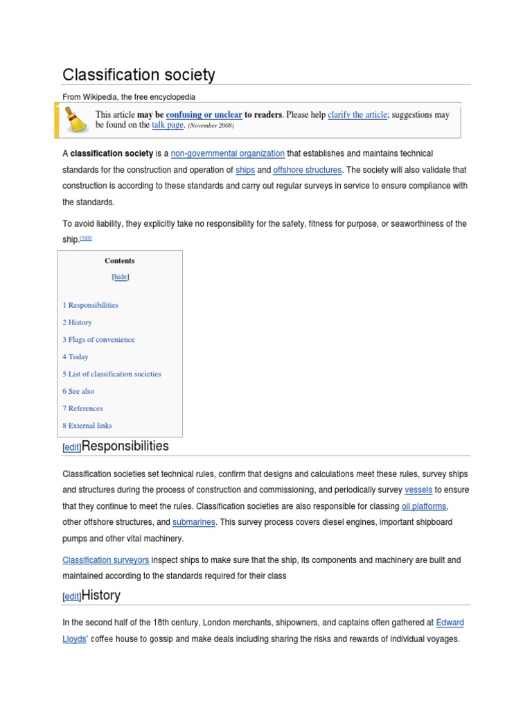 Classification Society Shipbuilding Logistics