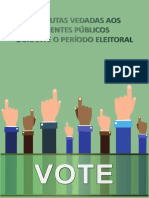 Cartilha Condudatas Vedadas Aos Agentes Públicos - Eleições 2018