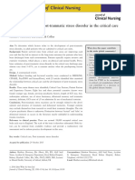 Literature Review of Post-Traumatic Stress Disorder in The Critical Care PDF