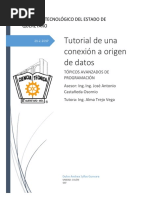 Tutorial de Una Conexión A Origen de Datos