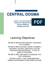 Central Dogma: Faculty of Medicine, Sriwijaya University