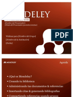 Mendeley Teaching Presentation Es PDF
