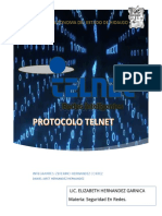 (Daniel Jafet Zeferino)Protocolo Telnet