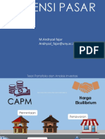 Efesiensi Pasar PDF