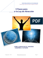 5 Pasos para Activar La Ley de Atraccion PDF
