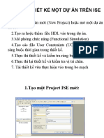 Các Bước Thiết Kế Một Dự Án Trên Ise