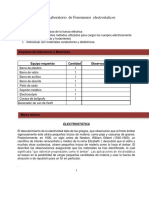 Laboratorio de Electrostatica