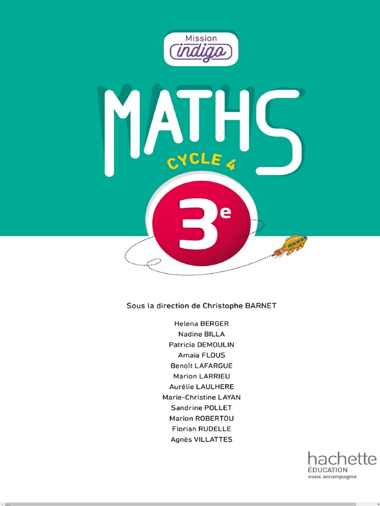 Mission Indigo Maths 5eme En Ligne