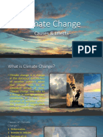 Climate Change - Causes & Effects