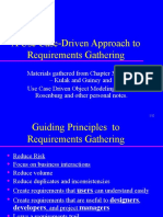 A Use Case-Driven Approach To Requirements Gathering