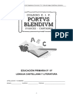 Evaluacion Inicial Lengua 5º 6º Alumno