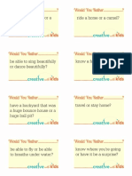 Would You Rather Summer PDF