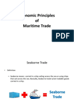 Economic Principles of Maritime Trade