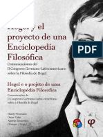 Hegel y El Proyecto de Una Enciclopedia Filosófica