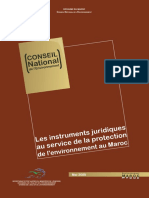Les Instruments Juridiques Au Service de La Protection de l'Environnement Au Maroc
