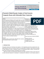 Parametric Modal Dynamic Analysis of Steel-Concrete Composite Beams With Deformable Shear Connection - VERSÃO PUBLICADA