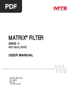 MTE User Manual