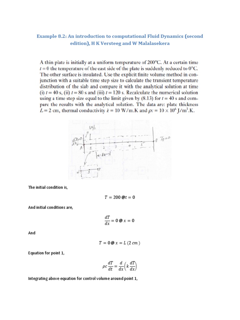 Computational Fluid Dynamics Example | PDF | Partial Differential ...