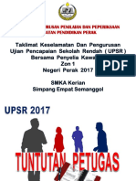 Tuntutan UPSR