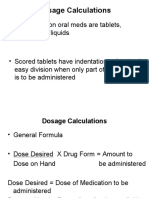 PN - Adult Dosage Calculations
