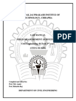 Surveying I Lab Manual