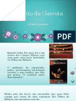 Olhar em Silêncio - O Grito Da Gaivota Powerpoint