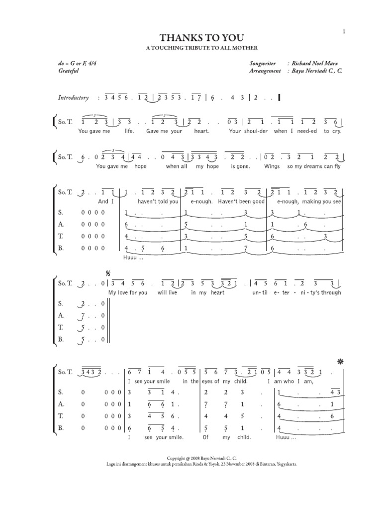SATB Scores for Various Songs | PDF | Teaching Methods & Materials