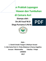 Laporan Praktek Lapangan Observasi Hewan Dan Tumbuhan Di Cemara Asri