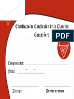 Certificado - Compañero