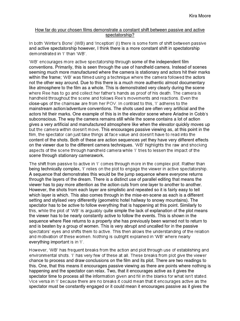 Inception film studies picture